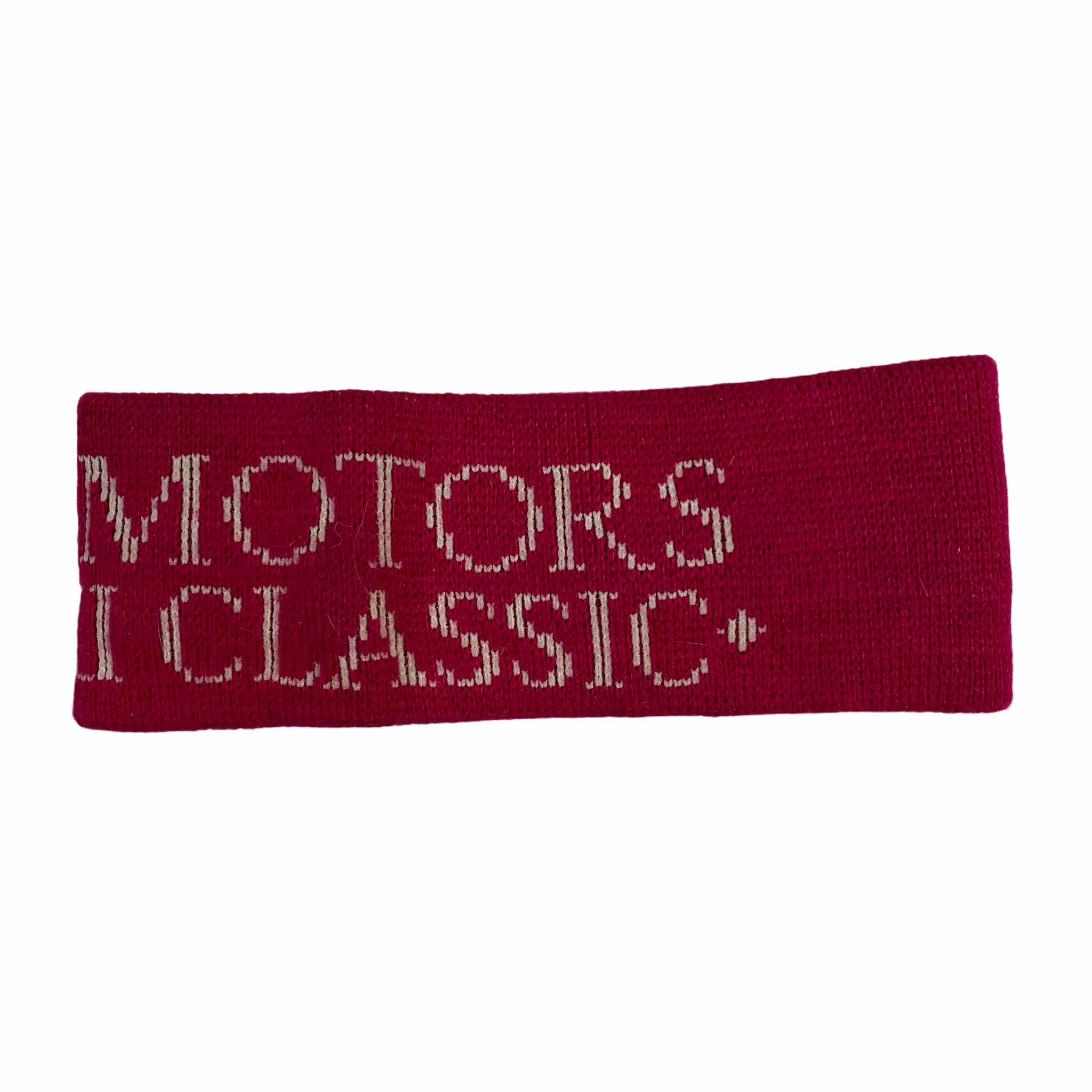 80s wool mitsubishi motors ski classic headband