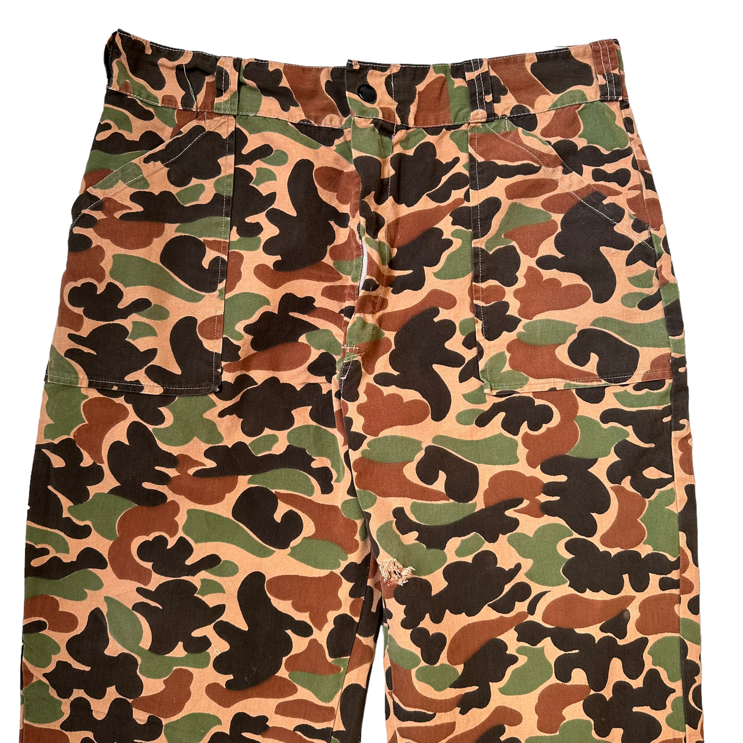 80s Duck camo light cotton pant  34/30