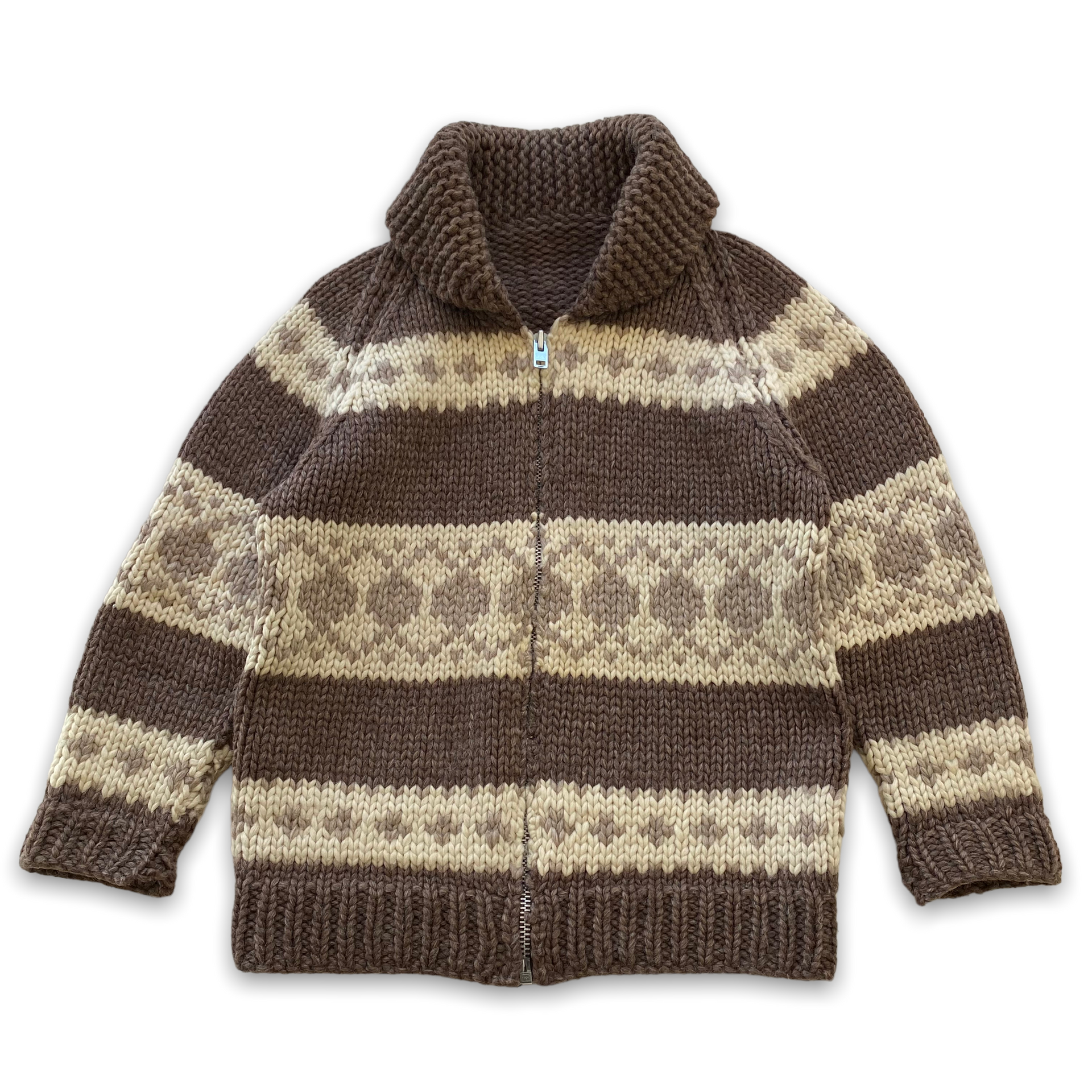 70s Cowichan sweater. Medium – Vintage Sponsor