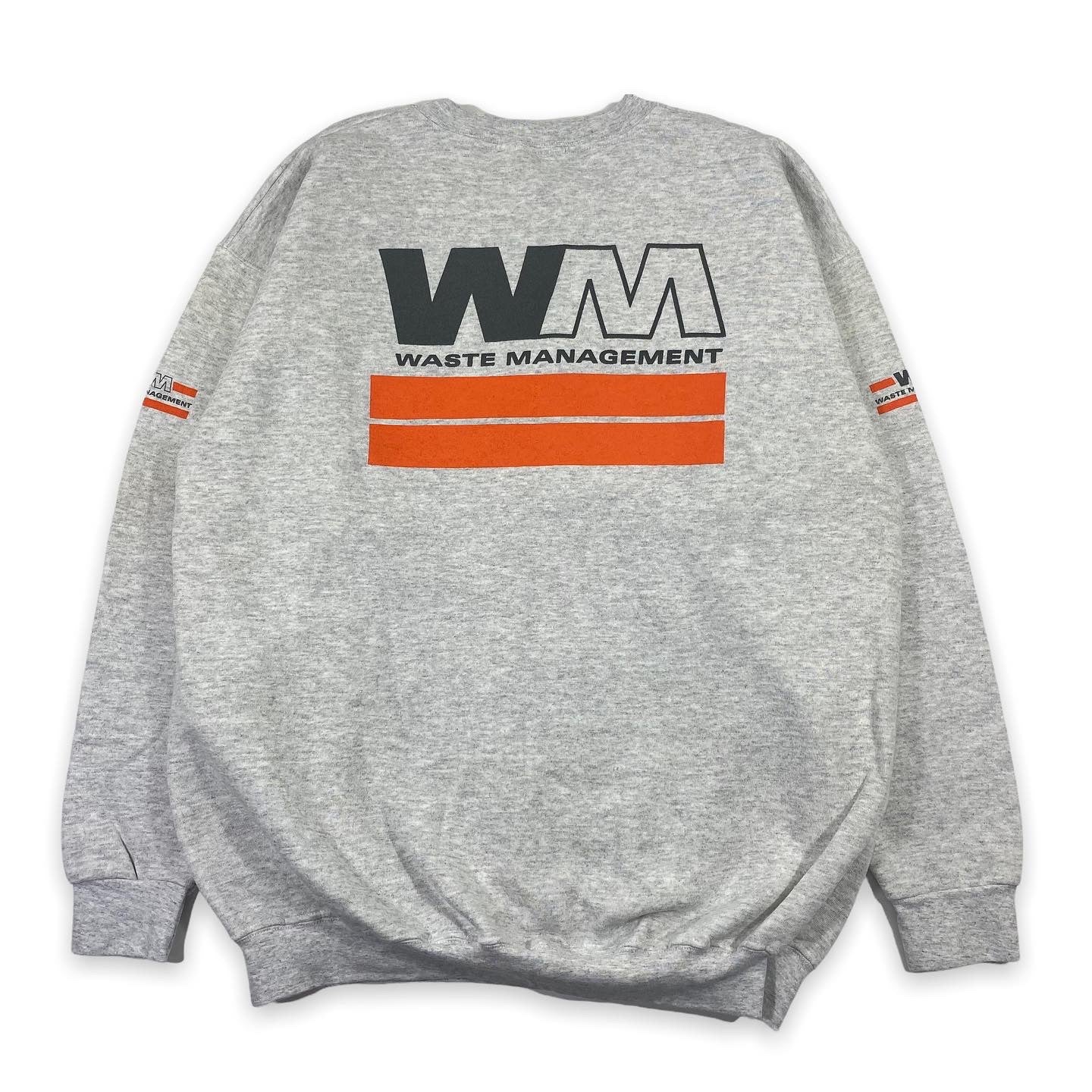 Waste management crewneck - Made in usa 🇺🇸 - Extra Large