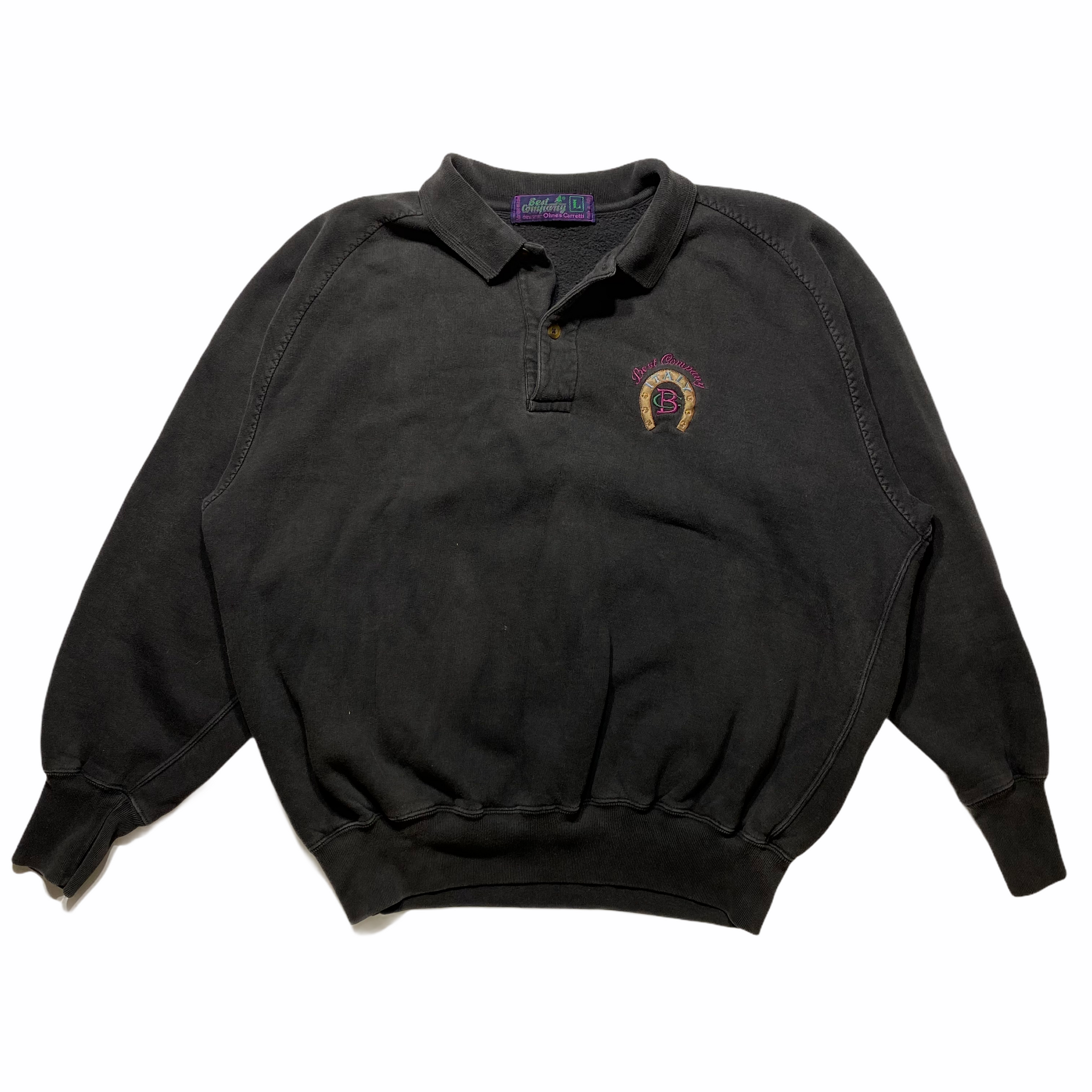 Olmes Carretti Best company sweatshirt. medium fit Vintage Sponsor