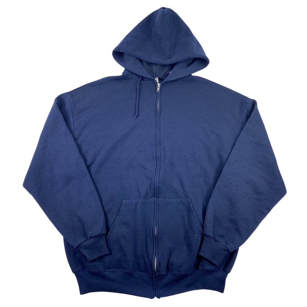 90s Blank Zip hoodie XL