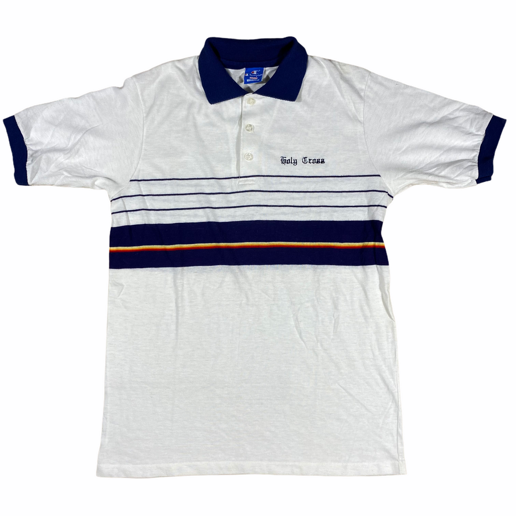 80s Champion holy cross polo large
