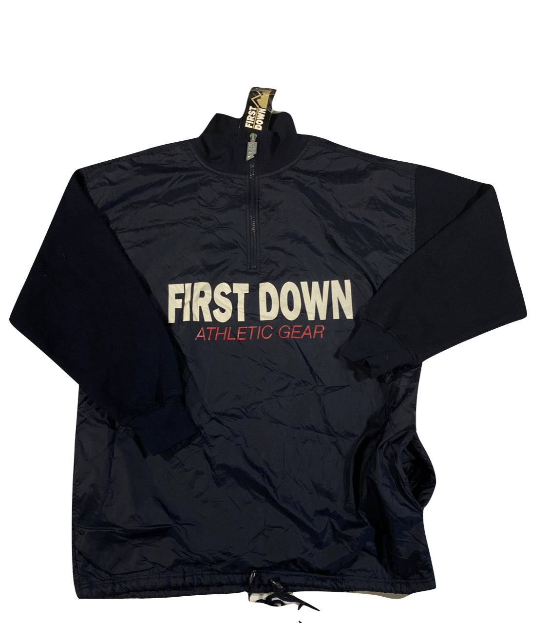 First Down Chain First down 1/4 zip. large – Vintage Sponsor