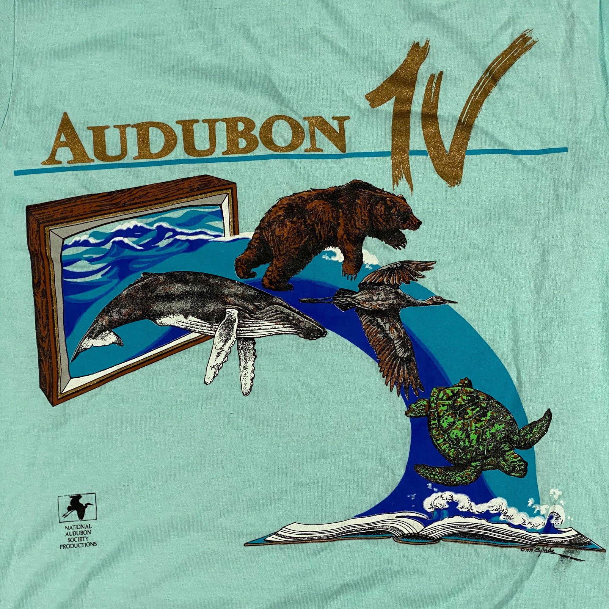 80s Audubon tee S/M