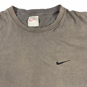 90s Nike tiny check tee. XL