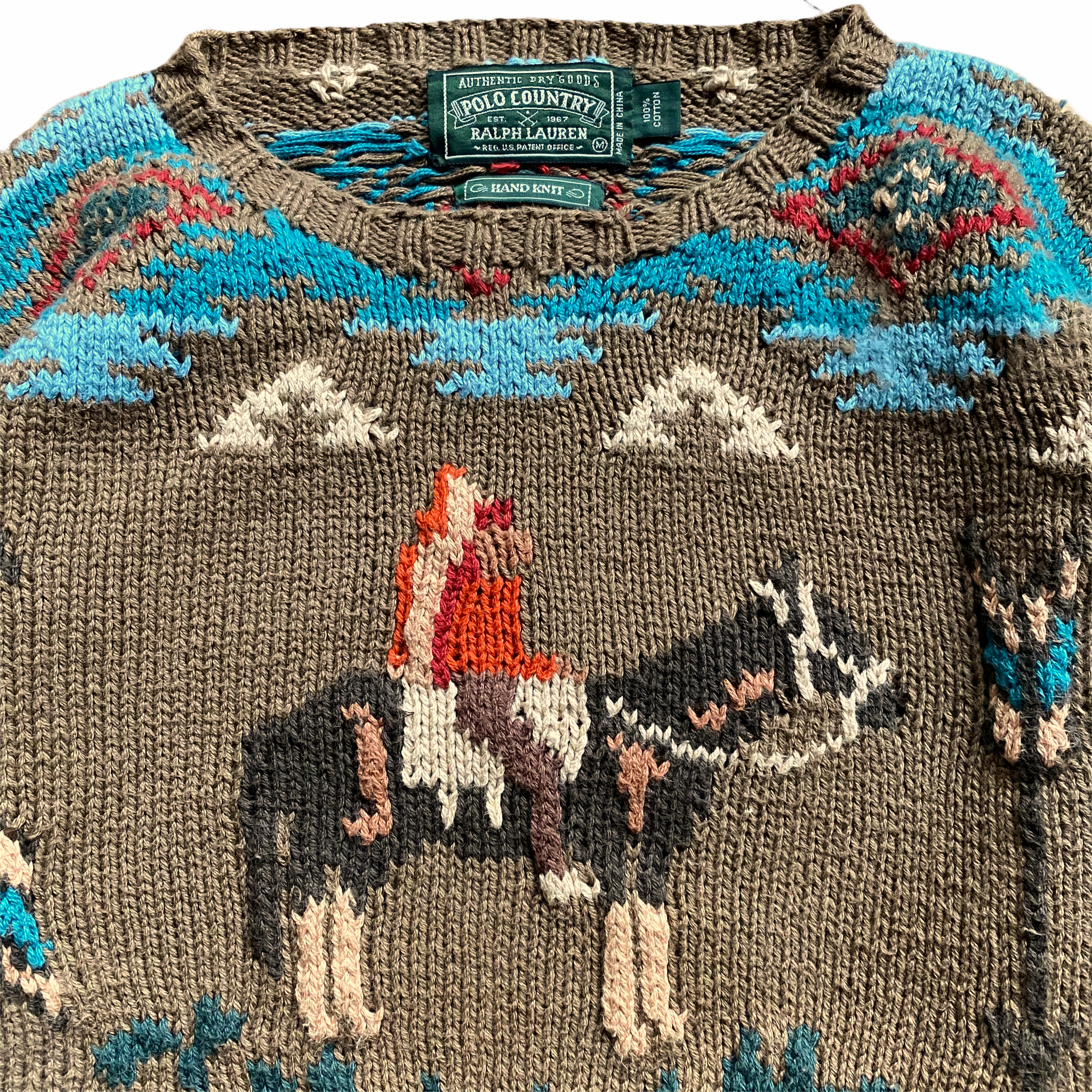 Polo country by Ralph lauren navajo cotton sweater. Medium