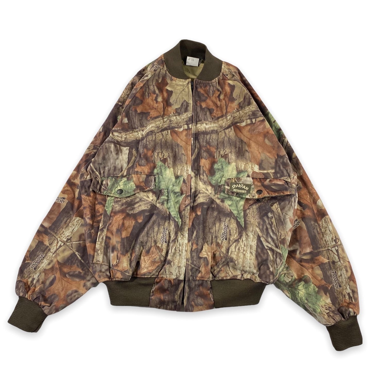 Camo bomber jacket. medium