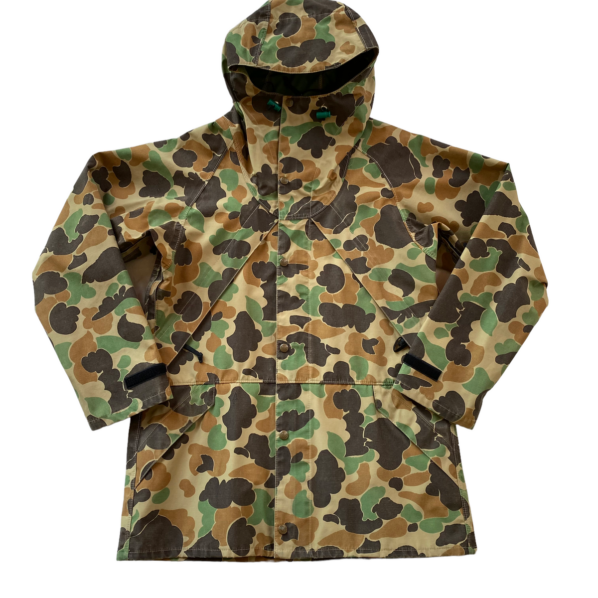 80s Early winter duck camo goretex jacket. medium – Vintage Sponsor