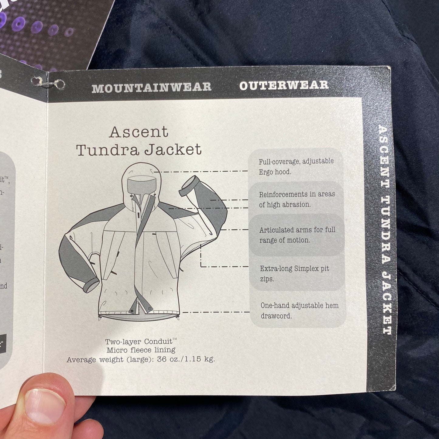 90s Mountain hardwear ascent tundra jacket. XL