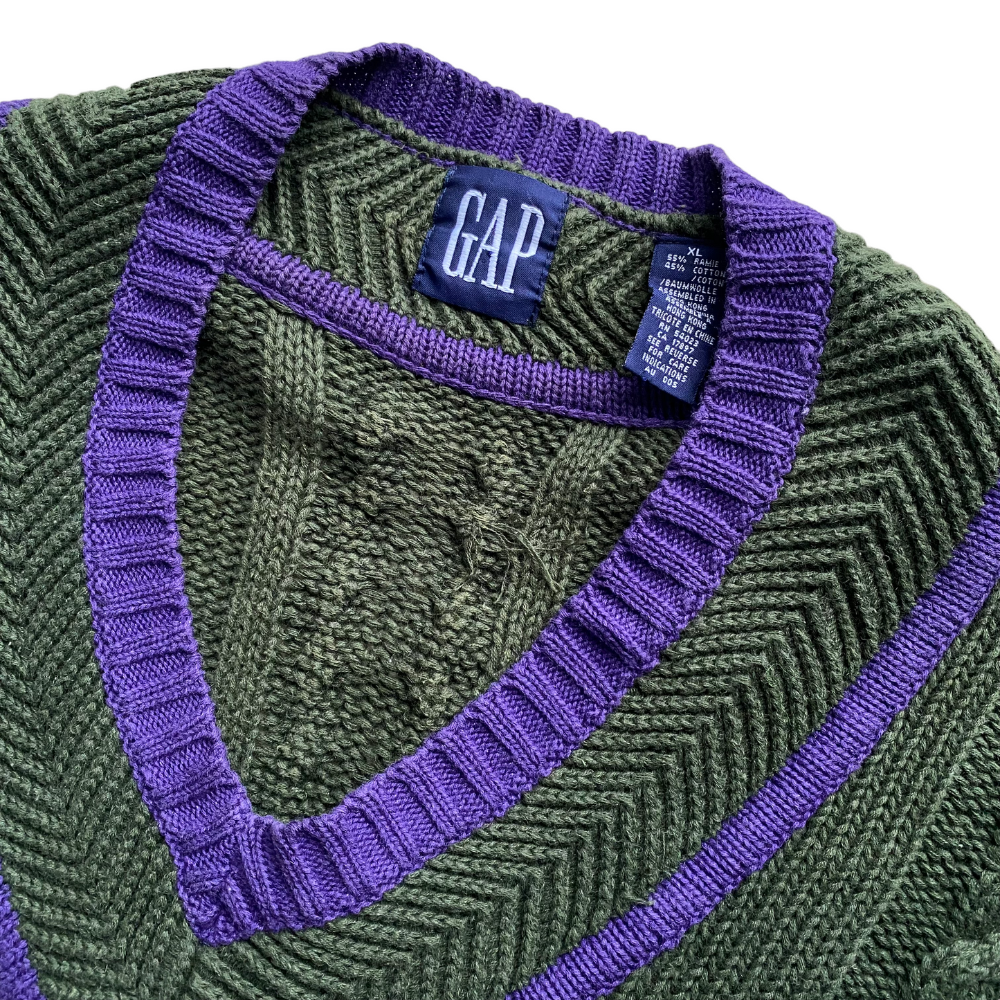 90s Gap cotton sweater XL