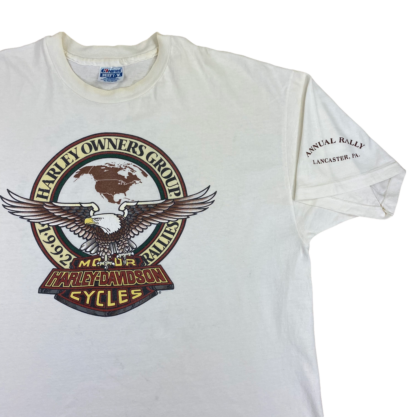1992 Harley owners group tee XL