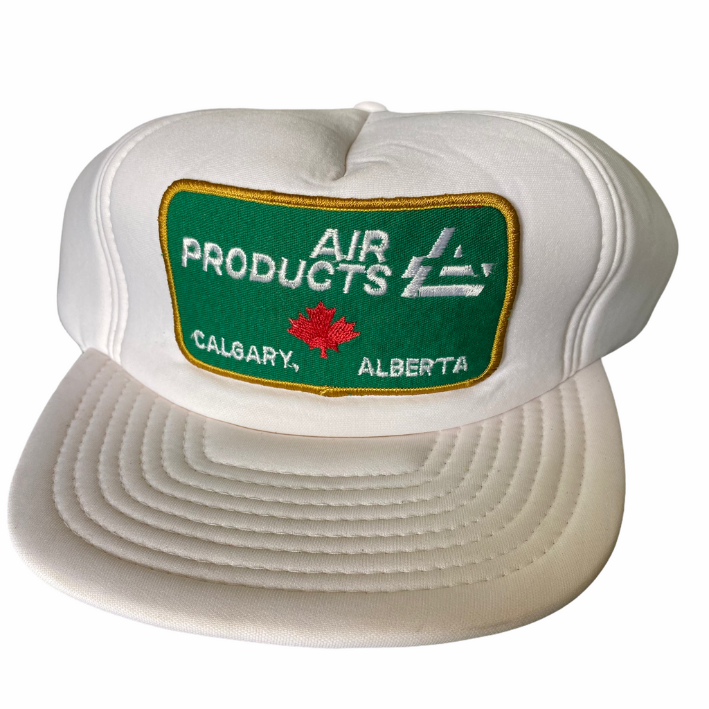 80s Air products calgary all foam trucker hat