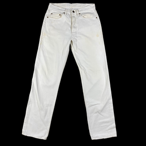 80s Levis 501 white jeans. 31/32 – Vintage Sponsor