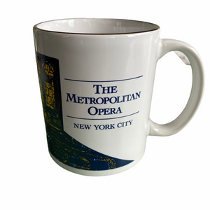 NY Met opera mug
