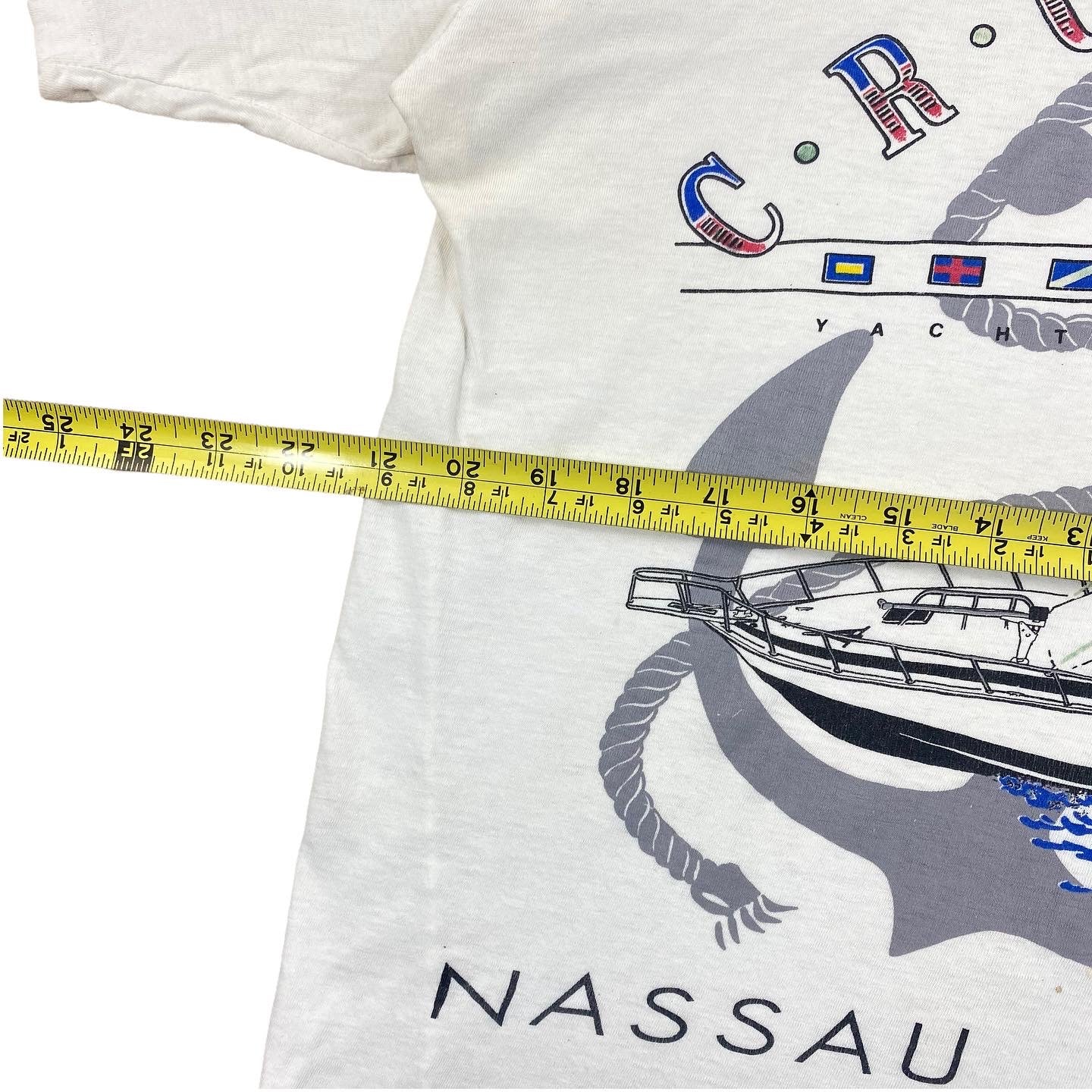 Cruising boat tee. large