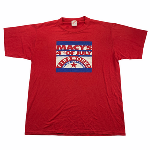 90s Macy’s 4th of July Fireworks T-Shirt XL