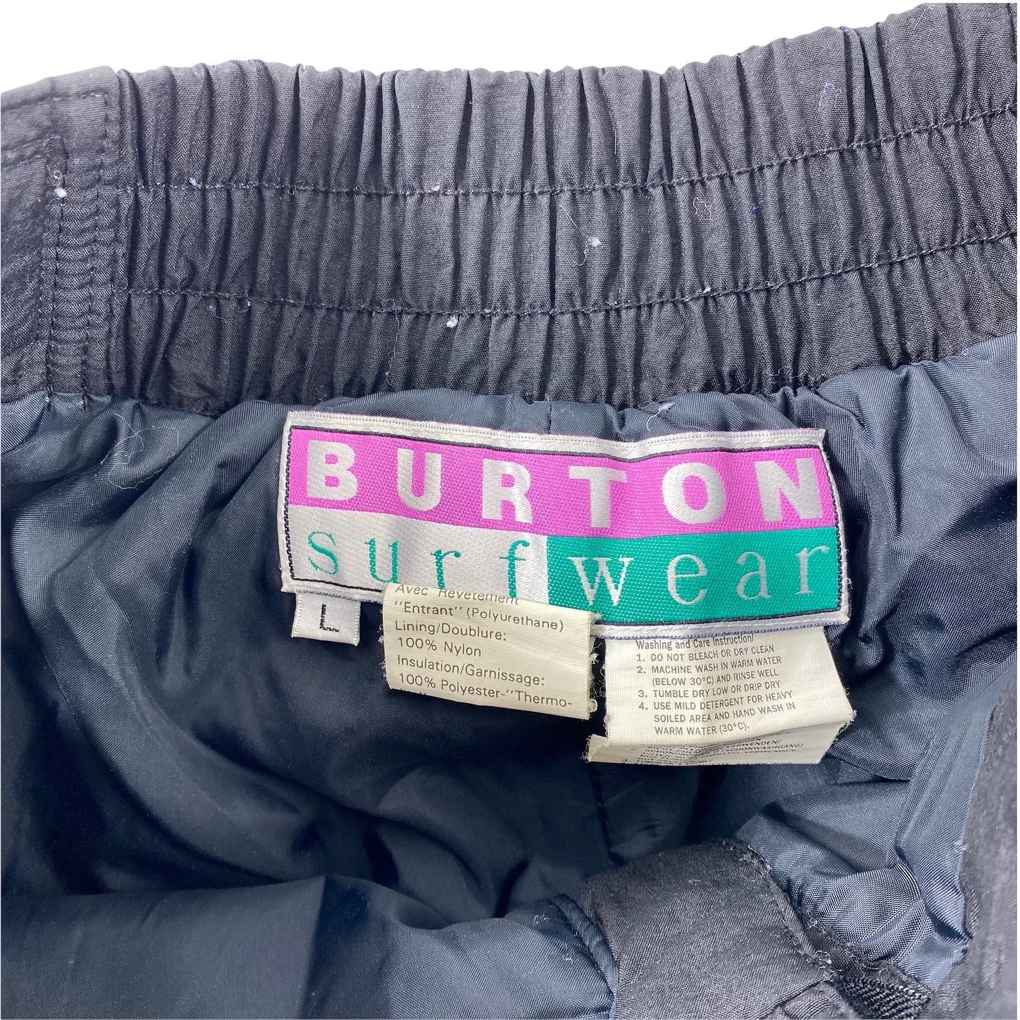 90s Burton outerwear set. Padded knees and butt. M/L fit