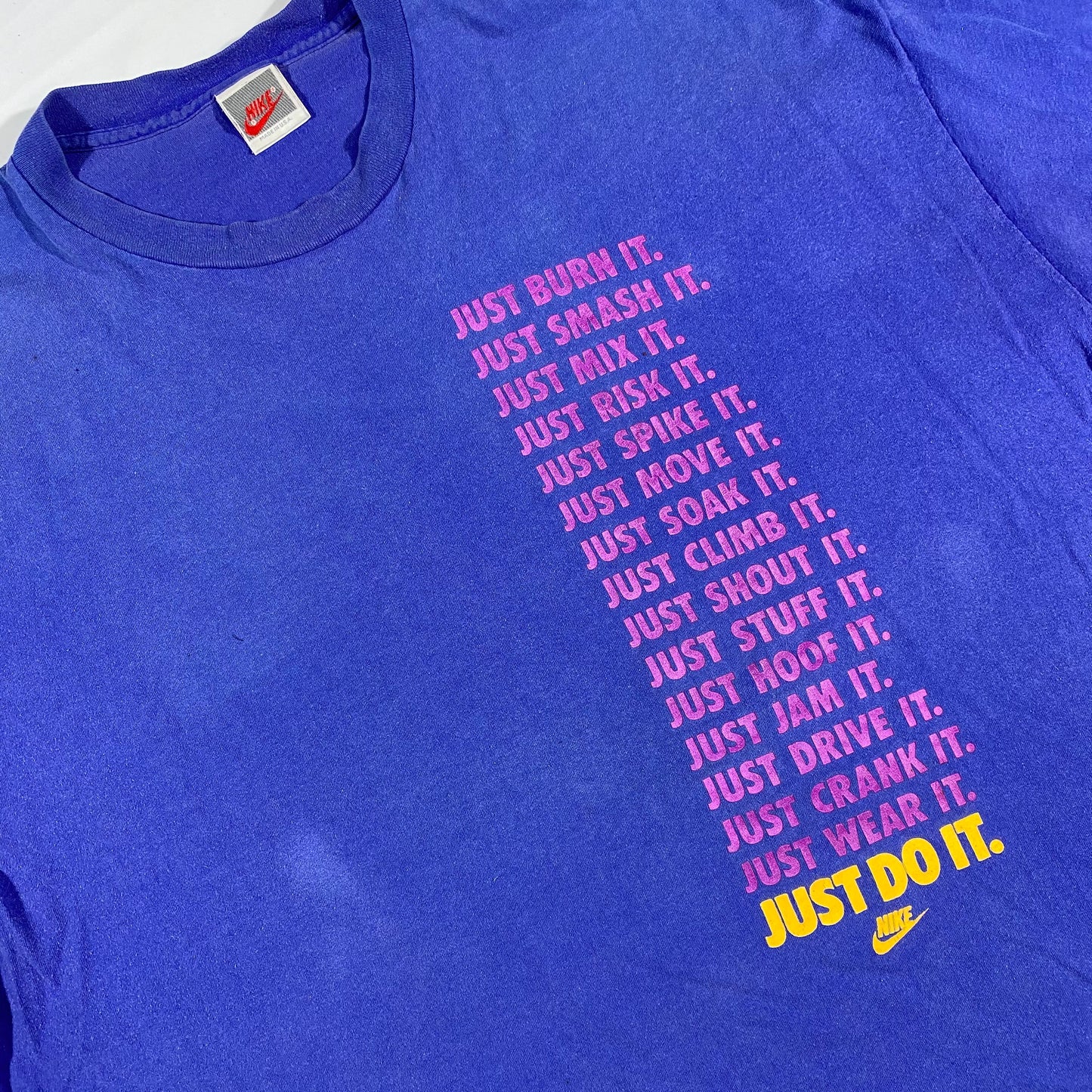 90s Nike just do it tee. XXL fit