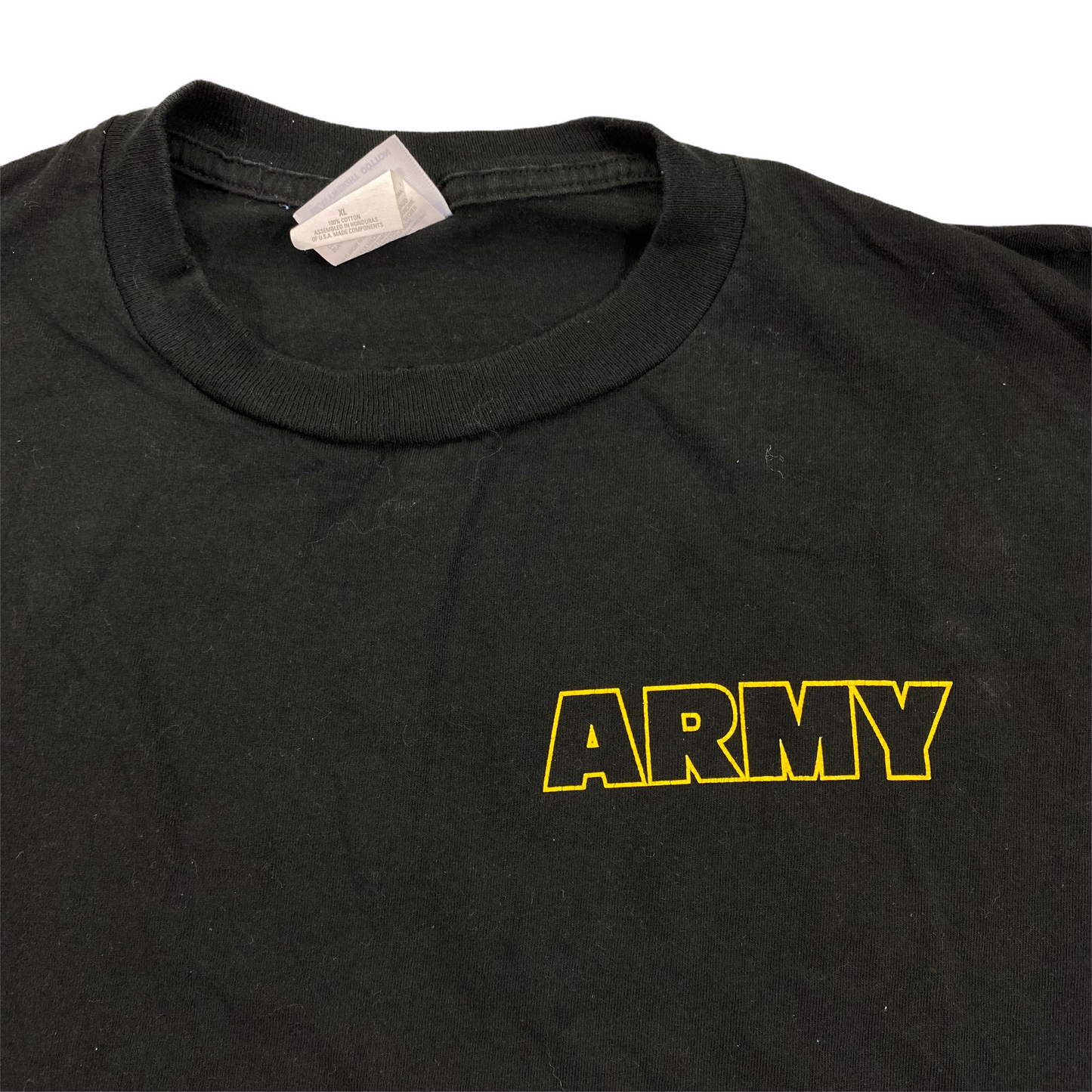 Post 9/11 Army tee. XL