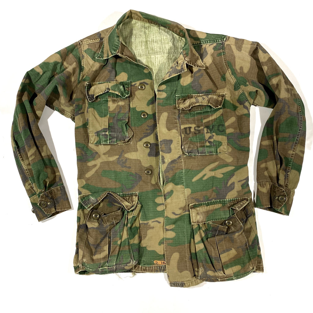 Washed soft USMC camo jacket. Small fit