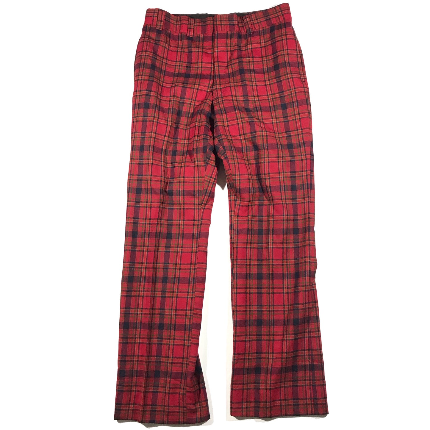 80s wool plaid pants 34/32