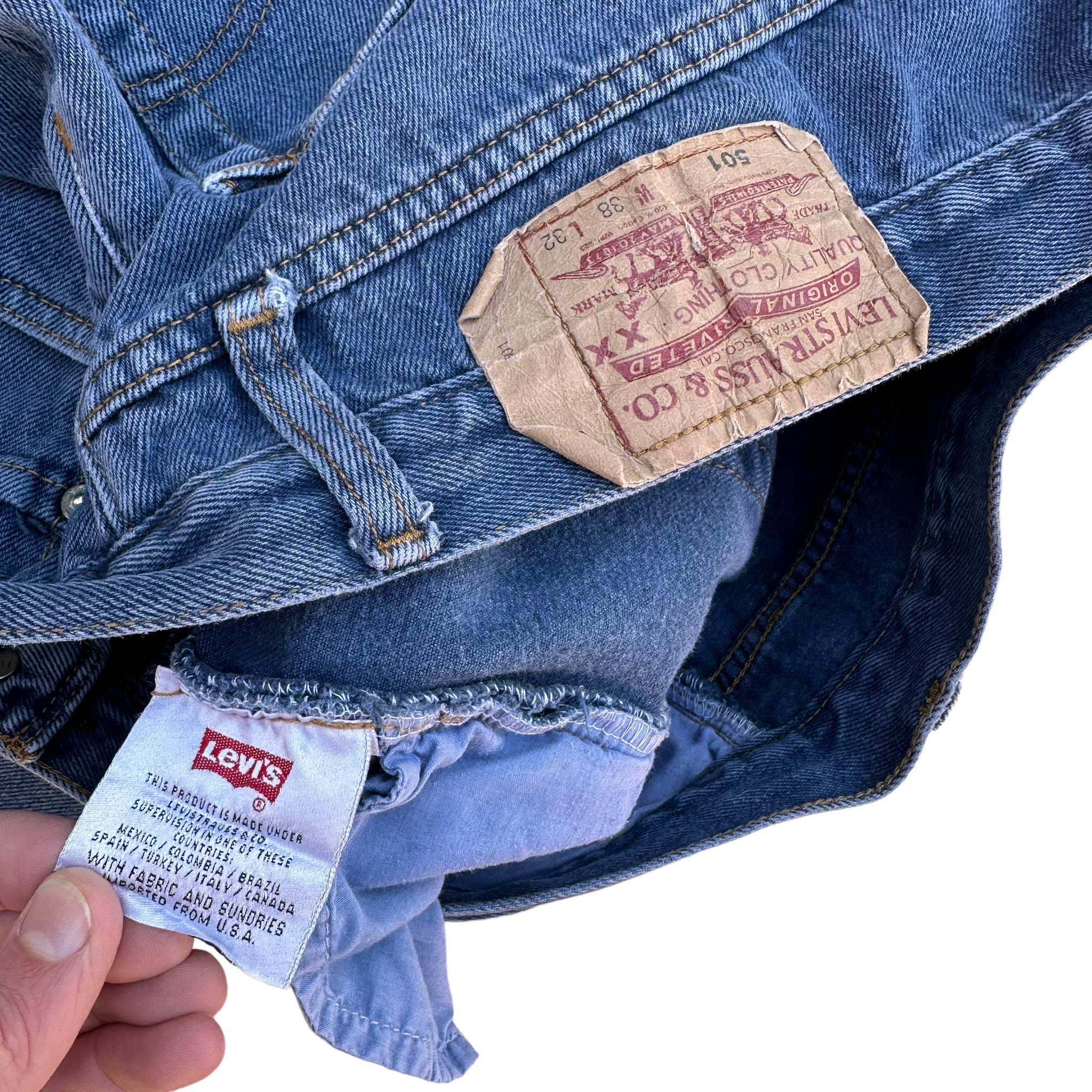 Levis 501 38 32 sales