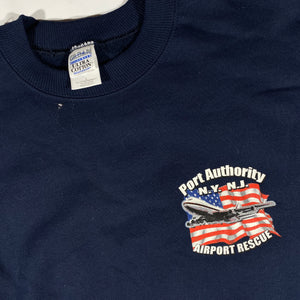 Post 9/11 Port authority aircraft  rescue sweatshirt. Large