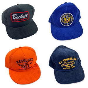 Trucker and snap back hats