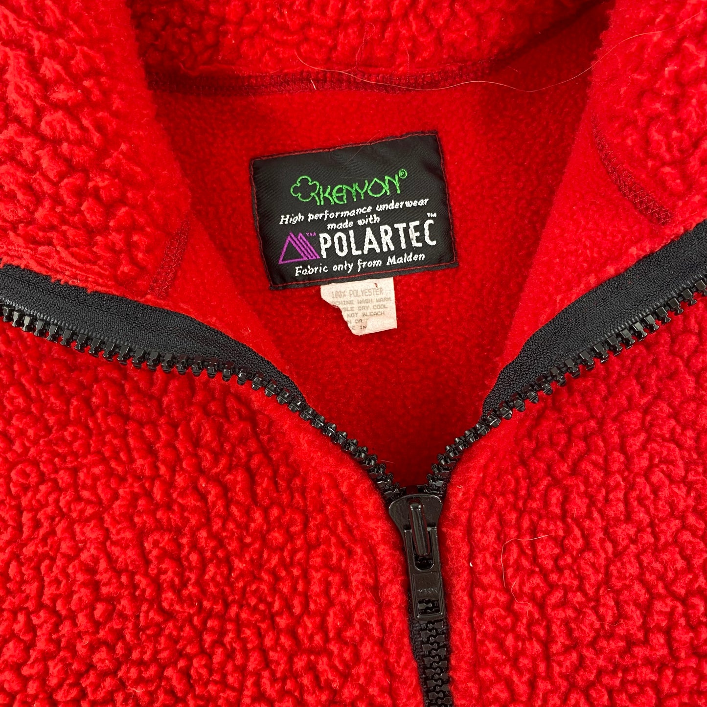 90s Polartec deep pile fleece. XXL