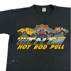 80s Hot rod pull tee. medium fit