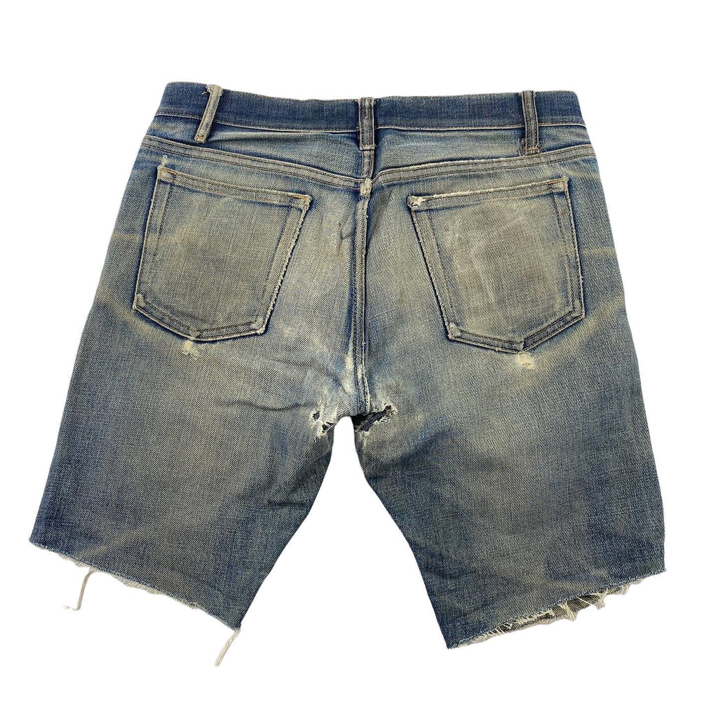 APC well worn and repaired cut off shorts. sz30