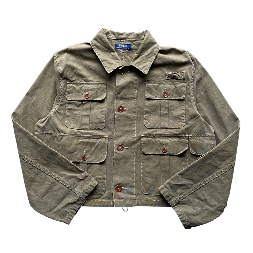 Polo cotton wading jacket S/M fit