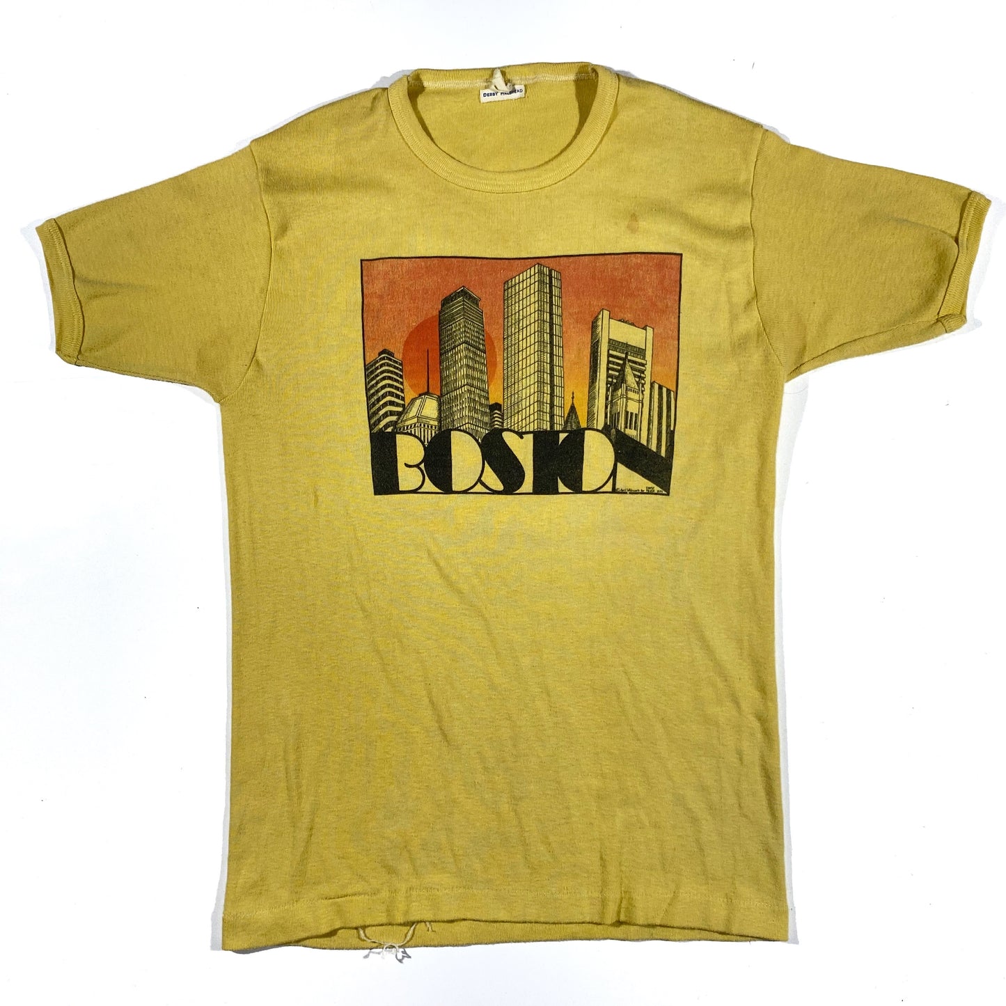 70s Boston tee. Sz small