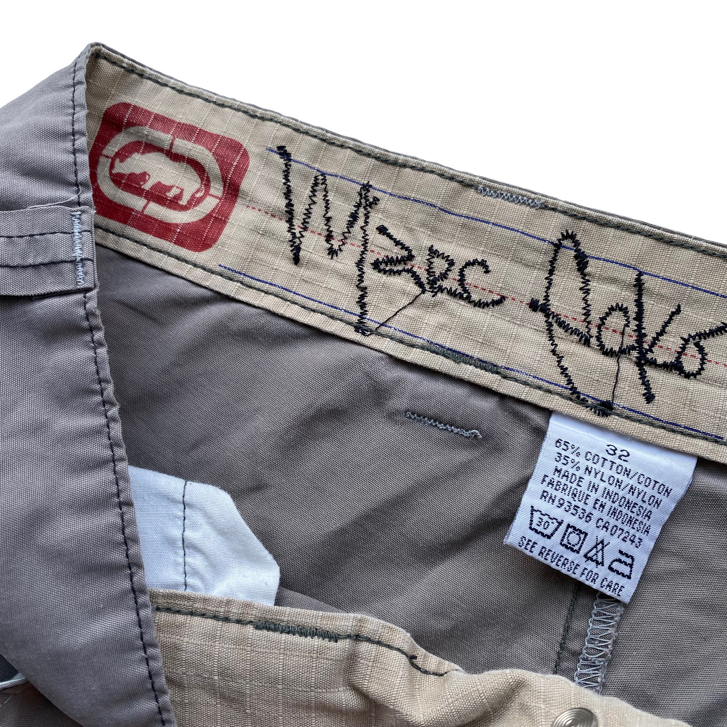 Y2K Ecko technical cargos sz32