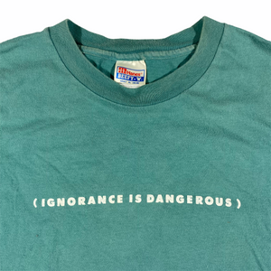 90s Ignorance Is Dangerous T-Shirt XL