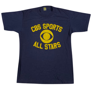 70s CBS sports tee. M/L fit