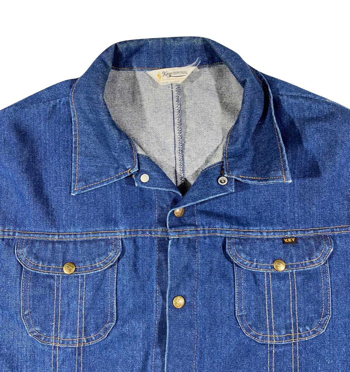 70s Key Denim Jacket XL – Vintage Sponsor