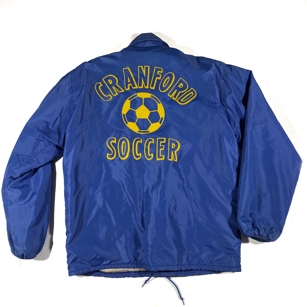 80s Cranford new jersey soccer coaches jacket. medium
