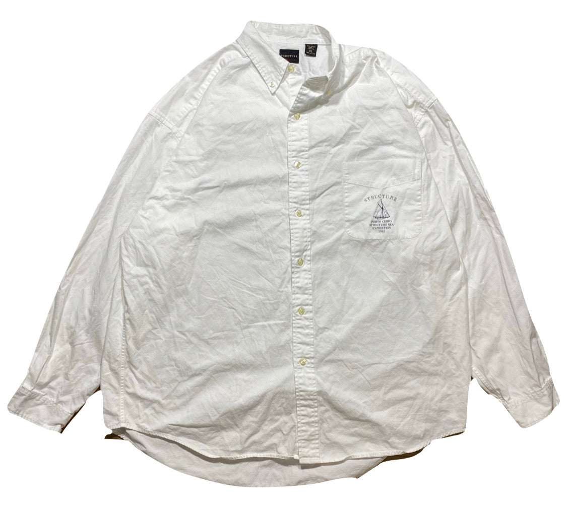 Structure button down shirt XL