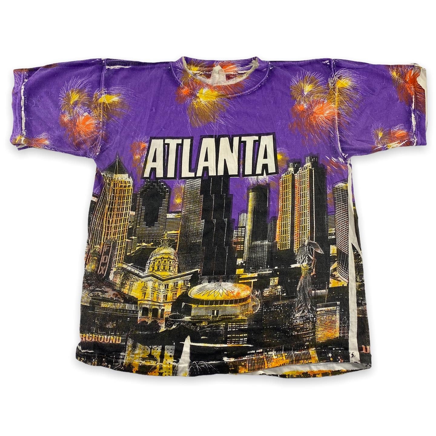 ATL all over tee. large