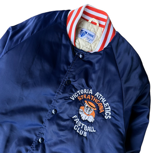 70s Victoria fastball club satin jacket large