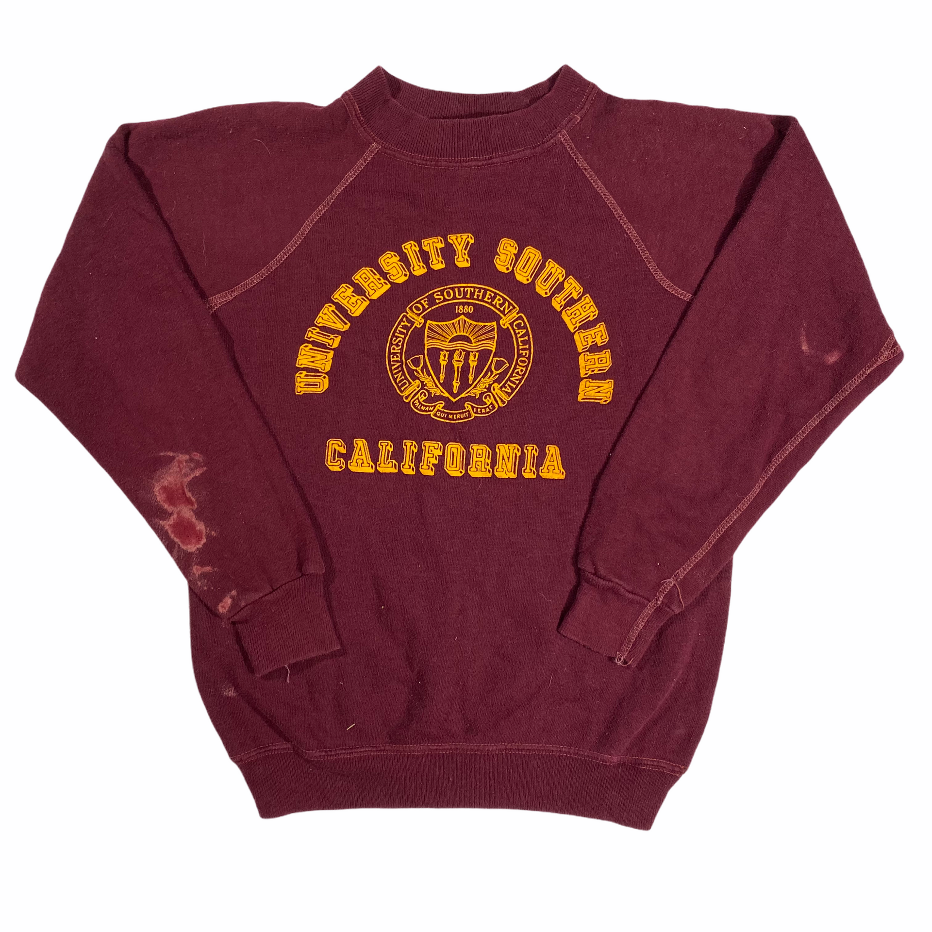 70s Collegiate Pacific USC Crewneck – Vintage Sponsor