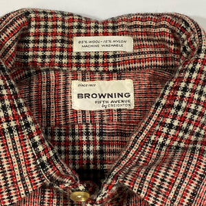 60s Browning wool blend button down. medium