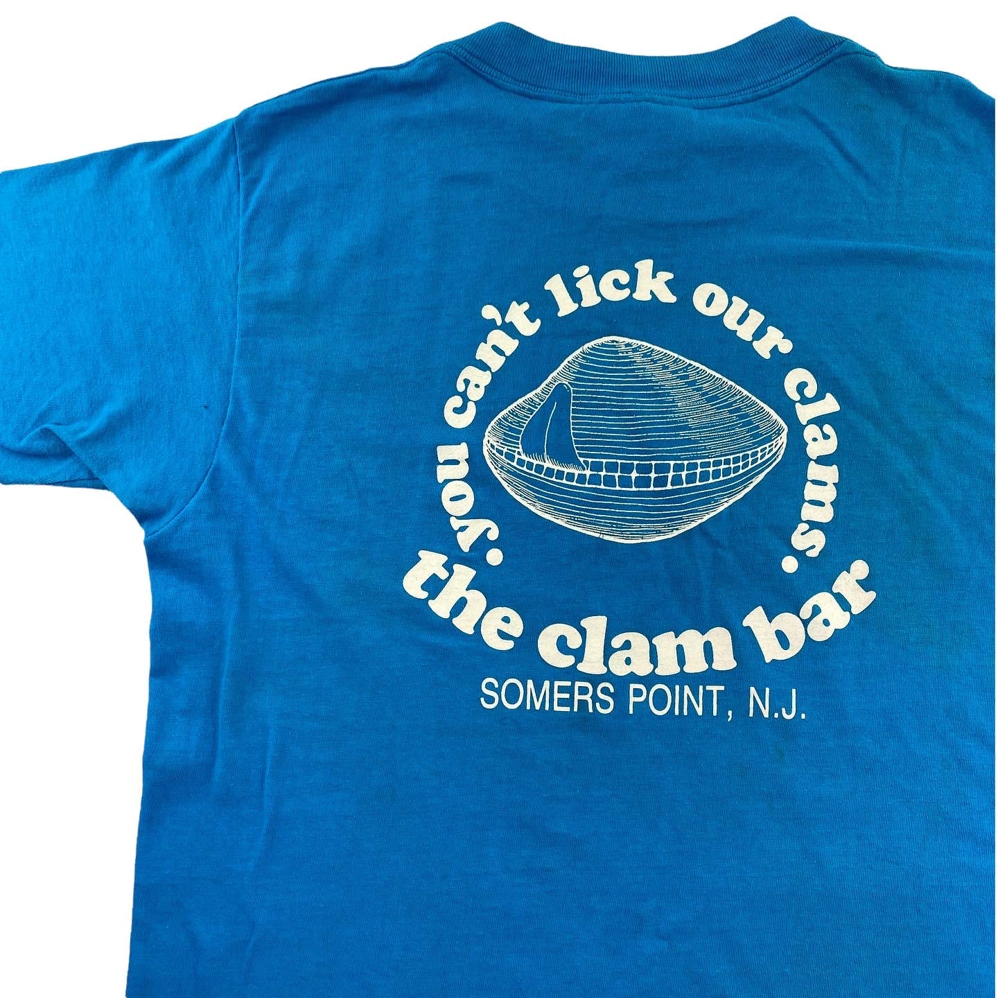 80s You can’t lick our clams tee large