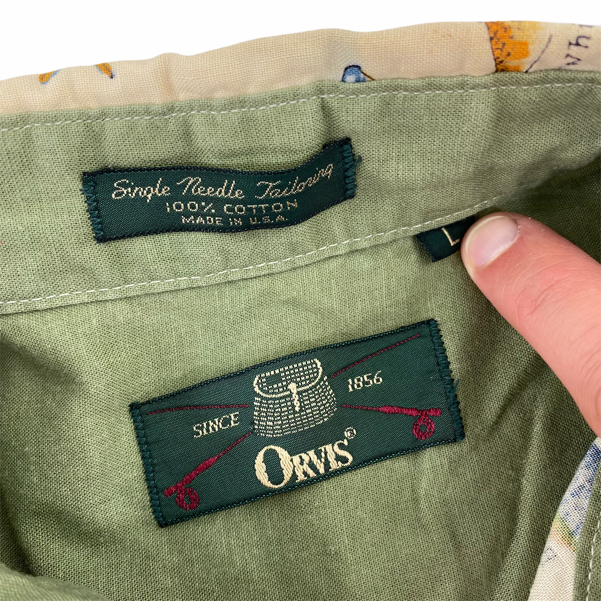 Orvis fish button down. XL – Vintage Sponsor