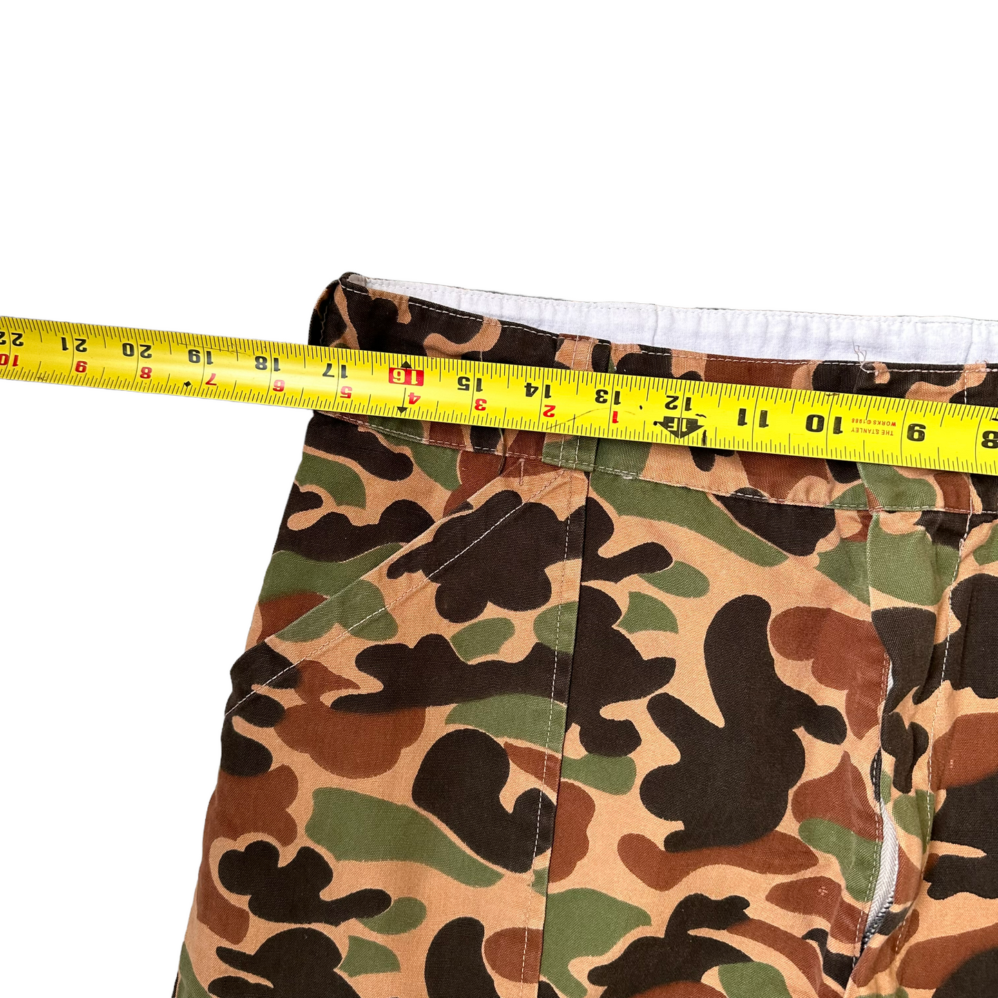 80s Duck camo light cotton pant  34/30