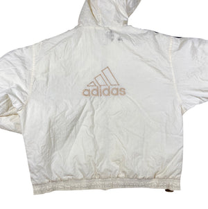 Adidas white jacket. XL