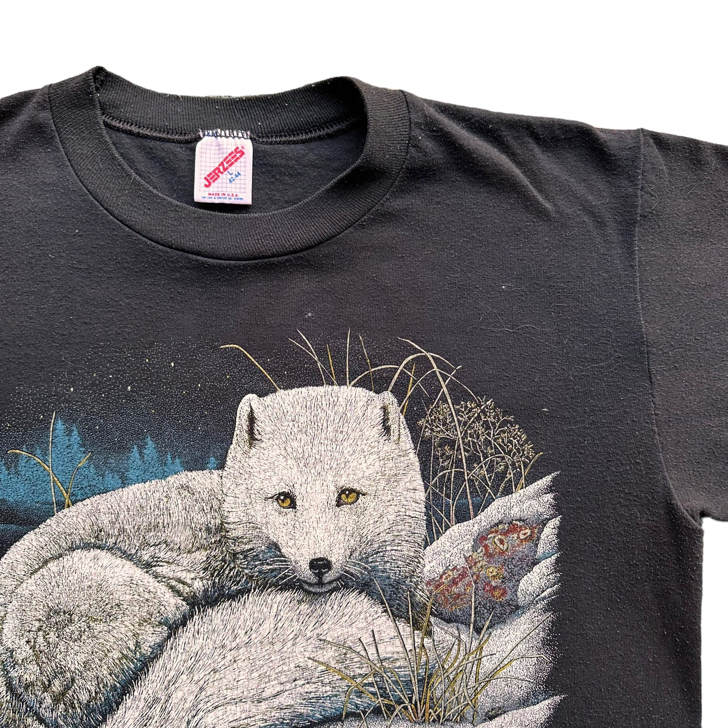 90s Arctic fox tee M/L