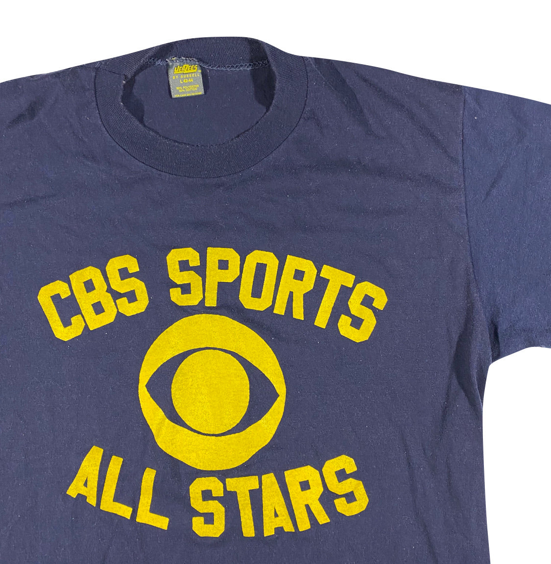 70s CBS sports tee. M/L fit